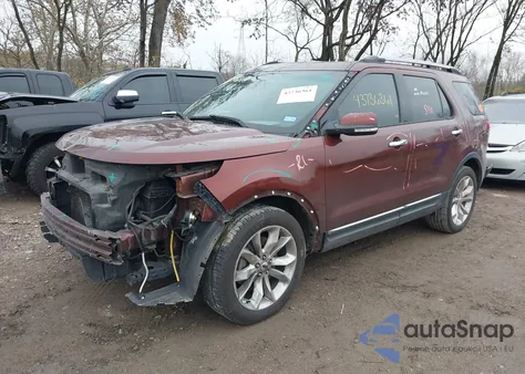2015 Ford Explorer Limited from USA, damaged, VIN 1FM5K7F81FGA76845